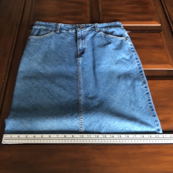 Women’s size 10 Petite shaver Lake jean skirt - Picture 8 of 11